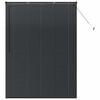vidaXL Jaluzele venetiene Manual Negru 175 x 130 cm Aluminiu