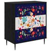 vidaXL Comodă cu sertare MAINZ Imprimare florală 66 x 36,5 x 76 cm