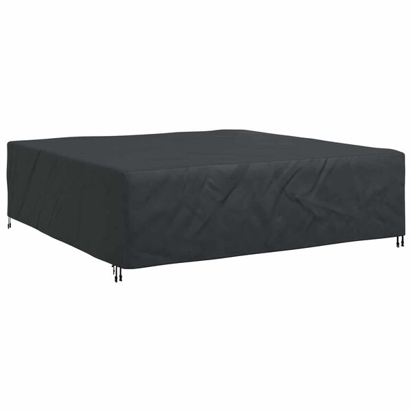 vidaXL Husă pentru mobilă Simplu Negru 260 x 260 x 70 cm 210D