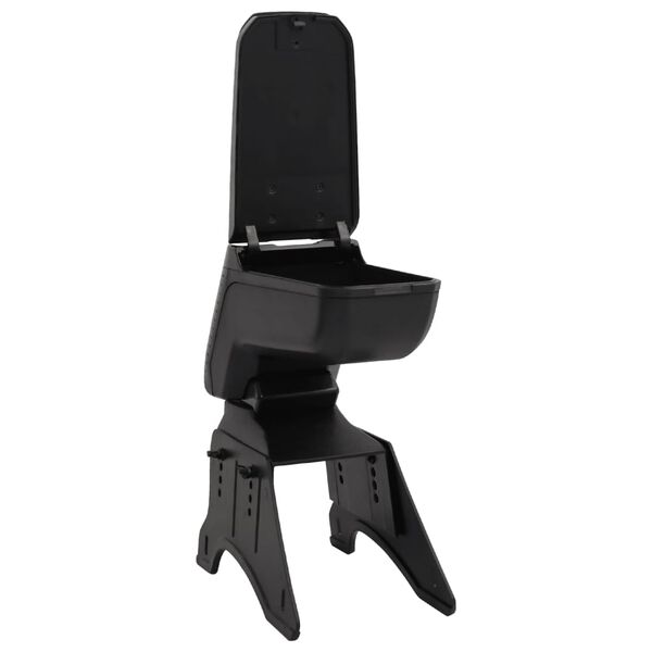 vidaXL Cotieră auto universală, negru, 13x33x(33-53) cm ABS