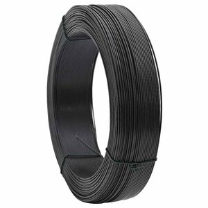 vidaXL Fir de tensionare pentru gard 250 m 0,9/1,4 mm, antracit, oțel