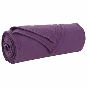 vidaXL Pătura de aruncat Violet 170 x 130 cm Molton