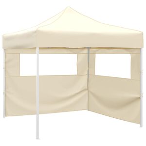 vidaXL Cort pentru Petreceri 291 x 291 x 315 cm Crem Material Oxford