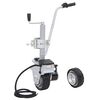 vidaXL Roată de manevră motorizată pentru remorcă, aluminiu 12 V 350 W