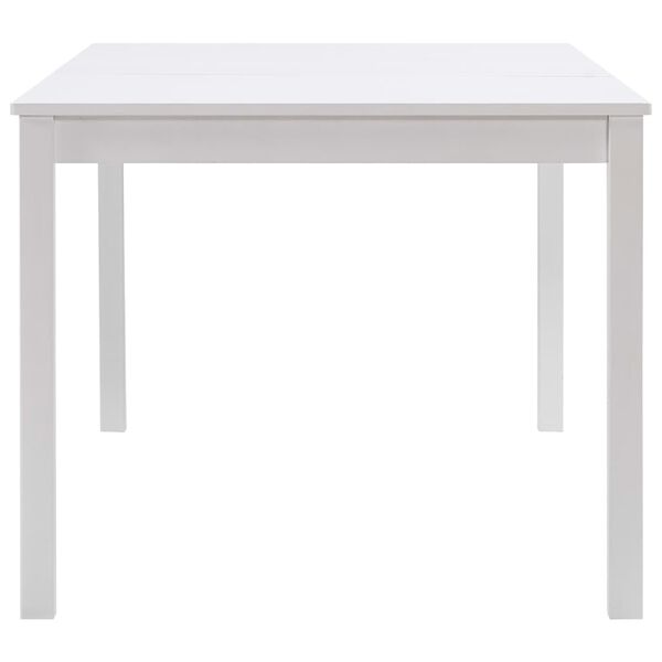 vidaXL Set de mobilier de bucătărie, 11 piese, alb, lemn de pin