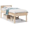 vidaXL Cadru de pat fără saltea, 75x190 cm, lemn masiv de pin