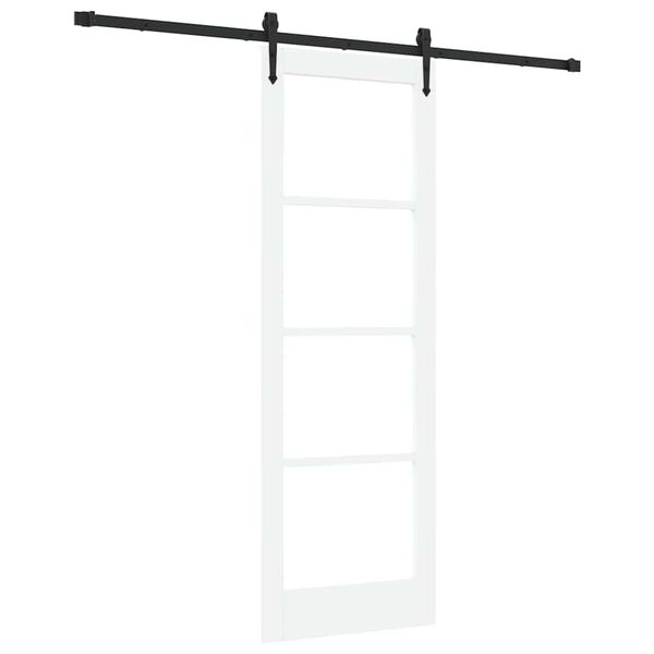 vidaXL Ușă glisantă ORKDAL Alb 73,5 x 211 cm