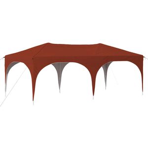 vidaXL Cort de Petrecere Pop-up Terracota 575 x 288 x 245 cm