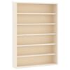vidaXL Vitrina de colecție din lemn cu 6 rafturi 40x8,5x55 cm