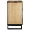 vidaXL Dulap de noapte Maro 50 x 33 x 60 cm Lemn masiv de acacia