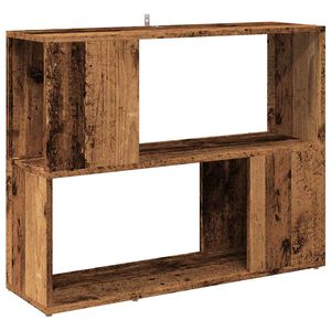 vidaXL Dulap cu cărți/Separator de cameră Lemn vechi 80x24x63 cm