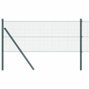 vidaXL Gard de S&acirc;rmă Sudată pentru Fixare &icirc;n Păm&acirc;nt 50 x 0,5 m Verde