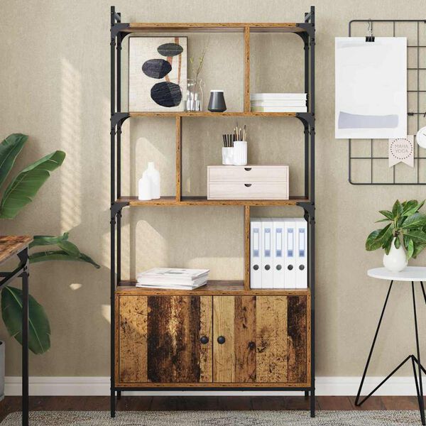 vidaXL Bibliotecă Lemn compozit