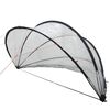 vidaXL Dom pentru piscină 336 x 322 x 160 cm PVC Transparent