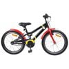 vidaXL Bicicletă pentru Copii 24 Inci pentru 8-12 ani Negru Roșu