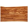 vidaXL Set de masă din 3 piese, margini naturale, lemn masiv de acacia