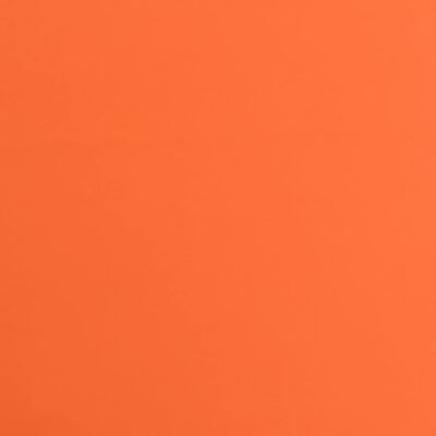 vidaXL Scaun pentru salon spa, portocaliu, piele ecologică