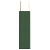 vidaXL Pungi de h&acirc;rtie 50 buc cu m&acirc;nere verde 21x11x36 cm