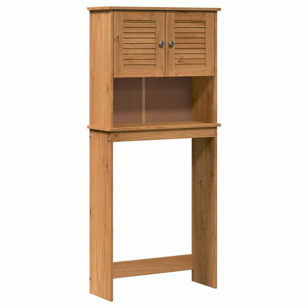 vidaXL Dulap pentru mașina de spălat cu raft VIGO Maro și Maro Miere