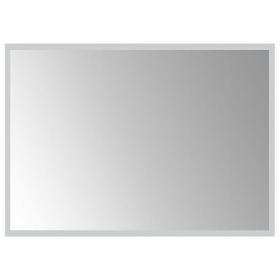 vidaXL Oglindă de baie cu LED, 70x50 cm