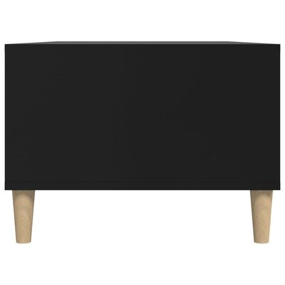 vidaXL Măsuță de cafea, negru, 90x50x36,5 cm, lemn prelucrat