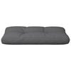 vidaXL Pernă de paleți, antracit, 80x40x12 cm, material textil