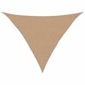 vidaXL P&acirc;nză parasolar, gri taupe, 2,5x2,5x3,5 m, HDPE, 160 g/m&sup2;