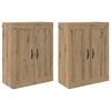 vidaXL Cabinet suspendat 2 buc. Stejar Artizanal 69,5 x 34 x 90 cm