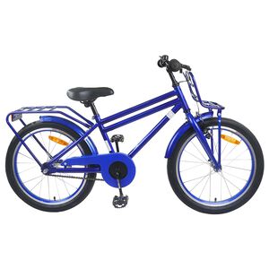 vidaXL Bicicletă pentru Copii 20 Inci pentru 6-11 ani Albastru &icirc;nchis