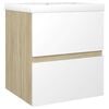 White_and_sonoma_oak