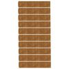 vidaXL Borduri de gazon 10 buc. 20x103 cm oțel Corten flexibil