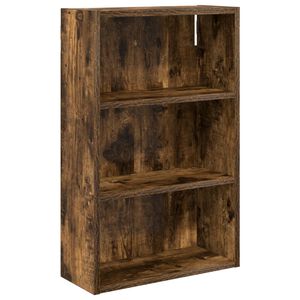 vidaXL Dulap de perete pentru baie Stejar Afumat 40 x 16 x 62,5 cm