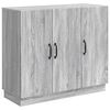 vidaXL Bufet Sonoma gri 89 x 34,5 x 77 cm Lemn prelucrat