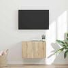 vidaXL Dulap TV de perete Pe perete Stejar Sonoma 59,5 x 31 x 40 cm