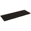 vidaXL Blat de baie, maro &icirc;nchis, 140x50x(2-4) cm, lemn masiv tratat