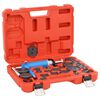 vidaXL Set scule etrier universal piston fr&acirc;nă cu aer, 23 piese