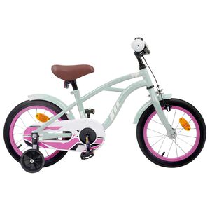 vidaXL Bicicletă pentru Copii 12 Inci pentru 2-4 ani Verde deschis