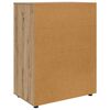 vidaXL Dulapuri de depozitare 2 pcs Stejar Artizanal 80 x 48 x 105 cm