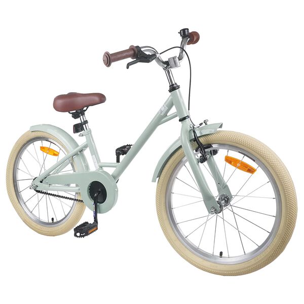 vidaXL Bicicletă pentru Copii 18 Inci pentru 5-7 ani Verde deschis