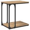 vidaXL Masă laterală Stejar Artizanal 50 x 35 x 52 cm Lemn compozit