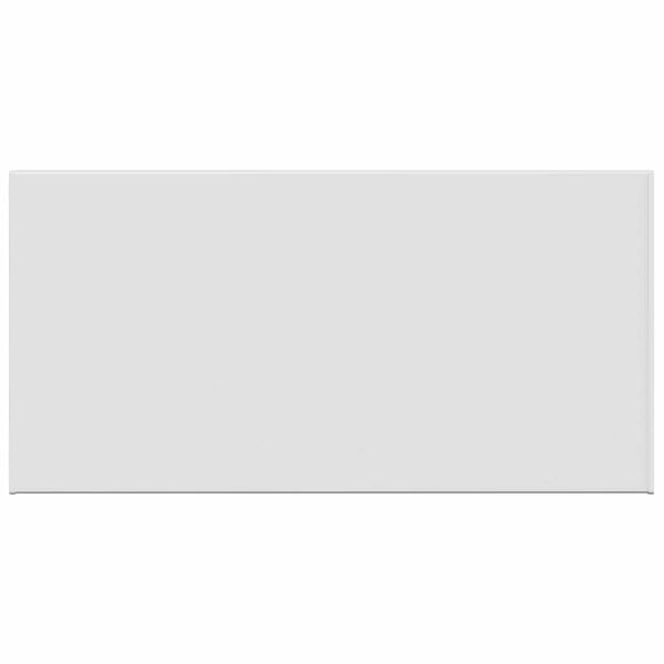 vidaXL Prag de fereastră Alb 100 x 45 x 4,5 cm PVC