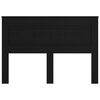 vidaXL Tăblie cap cu headboard Stejar Negru 160 cm Lemn compozit