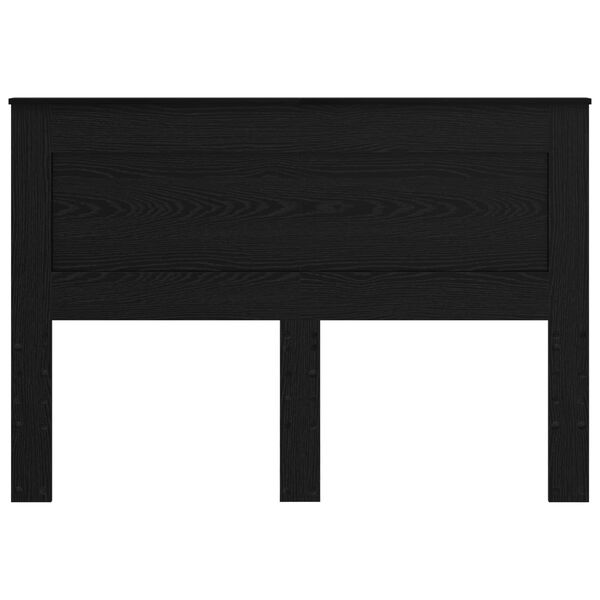 vidaXL Tăblie cap cu headboard Stejar Negru 160 cm Lemn compozit
