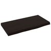 vidaXL Raft de perete maro &icirc;nchis 40x20x2 cm lemn masiv stejar tratat