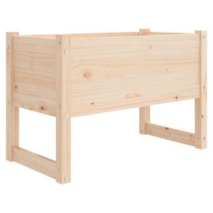 vidaXL Jardinieră, 78x40x52 cm, lemn masiv de pin