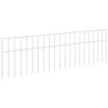 vidaXL Panou de gard de grădină 24 buc. 100 x 30 cm Oțel Galvanizat