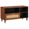 vidaXL Cabinet TV Maro 80 x 33,5 x 46 cm Lemn de mango solid