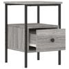 vidaXL Noptiere, 2 buc., gri sonoma, 34x36x50 cm, lemn compozit