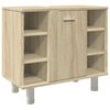 vidaXL Dulap de baie, stejar Sonoma, 60 x 32 x 53,5 cm, PAL