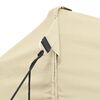 42511 vidaXL Foldable Tent Pop-Up 3x4,5 m Cream White